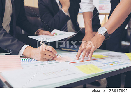 Business meeting planning business investment. Concept Teamwork Business meeting planning business investment. Concept Teamwork 28817892