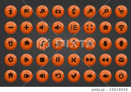 Big set of vector button 28818849