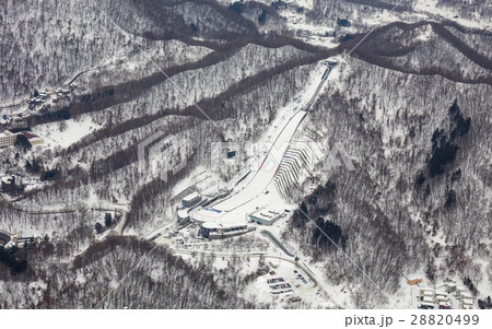 雪の大倉山ジャンプ競技場 28820499
