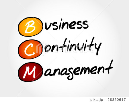 BCM - Business Continuity Management BCM - Business Continuity Management 28820617