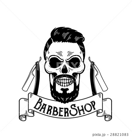 Vector Barbershop emblem, barbershop logo or badge 28821083