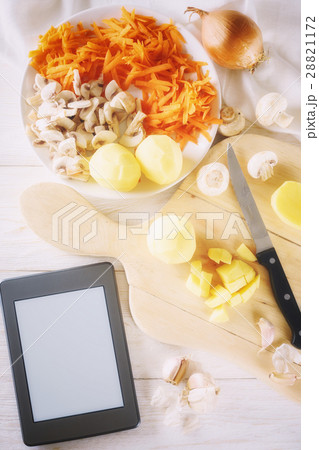 ingredients for soup and ebook ingredients for soup and ebook 28821172
