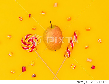 The colorful candies background 28821712