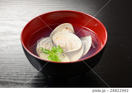 蛤のお吸い物 28822992