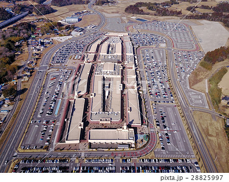 酒々井プレミアムアウトレットの写真素材