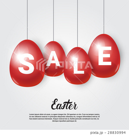 Easter Sale Shopping Special Offer Decorated Easter Sale Shopping Special Offer Decorated 28830994