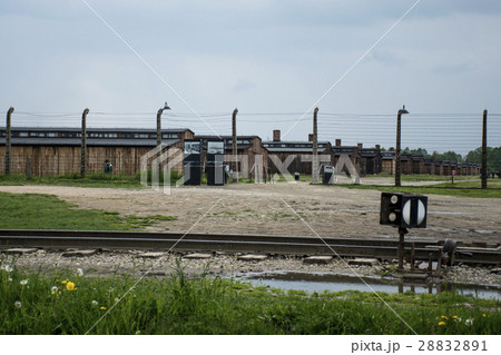 Barrack living room concentration camp Auschwitz 28832891