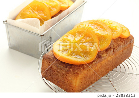 オレンジパウンドケーキ 28833213
