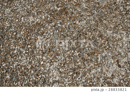テクスチャー 砂利 木材チッパー 土 地面 テクスチャー 砂利 木材チッパー 土 地面 28833821