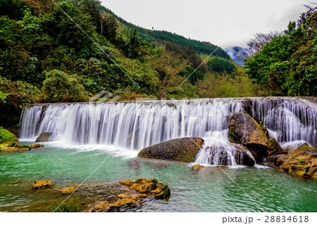 Jiulong waterfall yunnan, china. 28834618