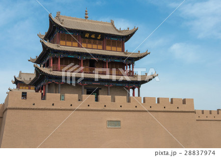 世界遺産 嘉峪関 中国・甘粛省嘉峪関市 世界遺産 嘉峪関 中国・甘粛省嘉峪関市 28837974