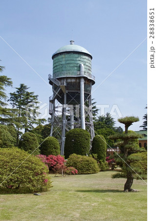 初夏の前橋市浄水場配水塔 初夏の前橋市浄水場配水塔 28838651