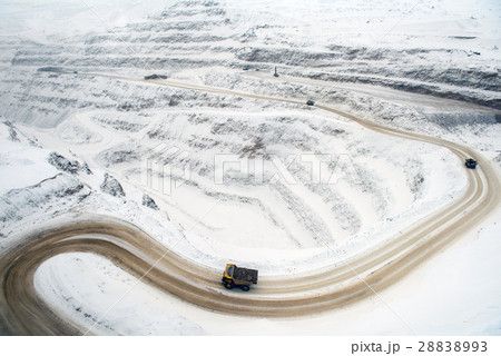 Gold mining in the winter Gold mining in the winter 28838993