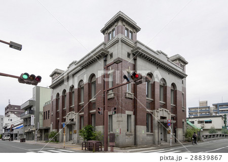 熊本市中央区中唐人町の街並み登録有形文化財と明十橋めいじゅうばし 28839867