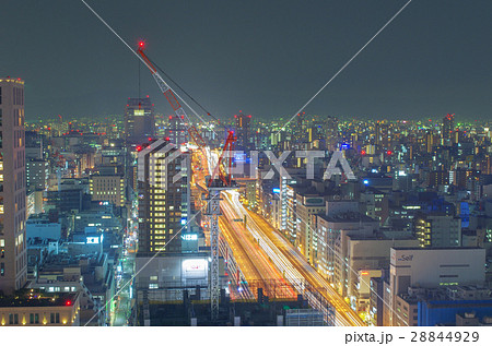 大阪　本町の夜景 28844929