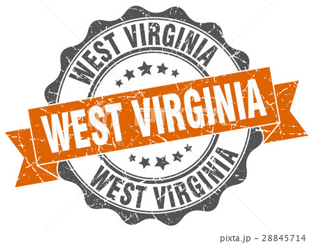 West Virginia round ribbon seal West Virginia round ribbon seal 28845714