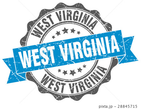 West Virginia round ribbon seal West Virginia round ribbon seal 28845715