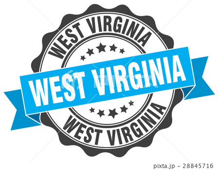 West Virginia round ribbon seal West Virginia round ribbon seal 28845716