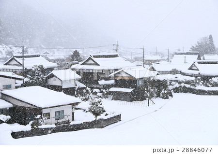 雪国の集落 雪国の集落 28846077