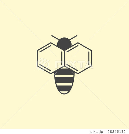 Bee Logo design. Insect logotype 28846152