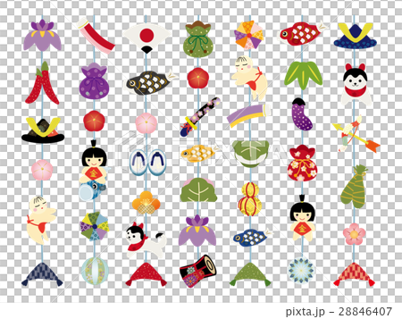 こどもの日 五月人形のつるし飾りのイラスト素材 [28846407] - PIXTA