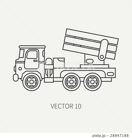 Line flat plain vector icon armored reactive Line flat plain vector icon armored reactive 28847188