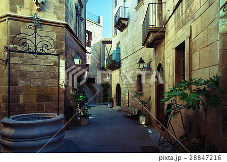 Poble Espanyol in Barcelona, Spain 28847216