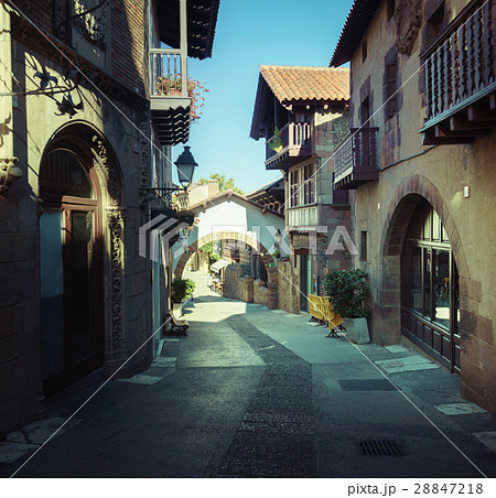 Poble Espanyol in Barcelona, Spain 28847218