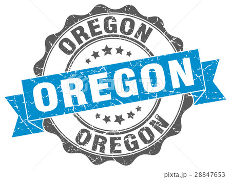 Oregon round ribbon seal Oregon round ribbon seal 28847653