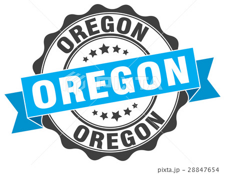 Oregon round ribbon seal Oregon round ribbon seal 28847654