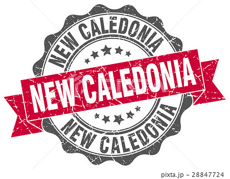 New Caledonia round ribbon seal 28847724