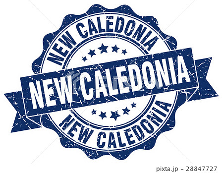 New Caledonia round ribbon seal 28847727