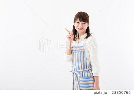若い女性、主婦、ひらめき、案内、 若い女性、主婦、ひらめき、案内、 28850766