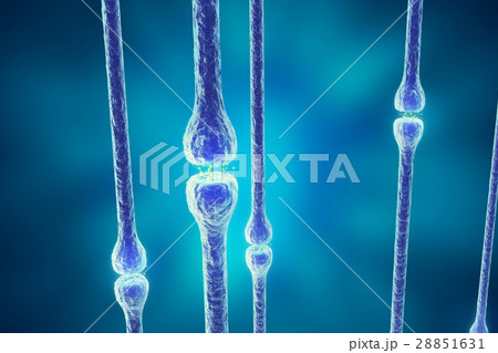 Illustration of an active receptor isolated on Illustration of an active receptor isolated on 28851631