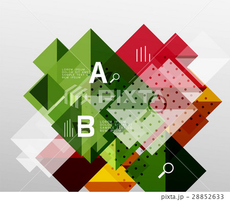 Vector square abstract background Vector square abstract background 28852633
