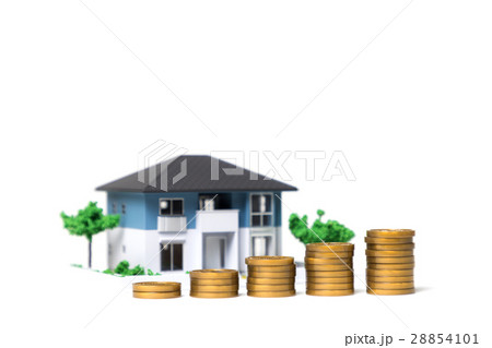 一戸建て住宅とお金 28854101