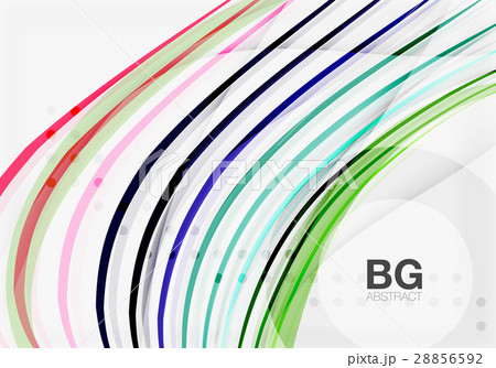 Colorful vector stripes on grey Colorful vector stripes on grey 28856592