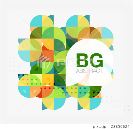 Abstract background of circle elements 28856624