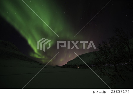 Northern Lights near Tromso, Norway 28857174
