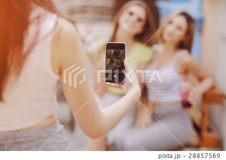 beautiful girls on the street 28857569