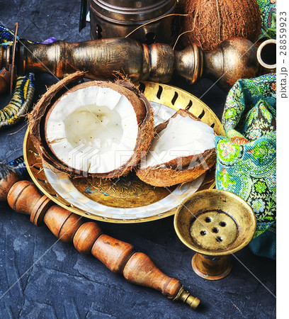 Hookah with coconut taste Hookah with coconut taste 28859923