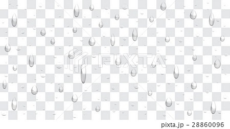 transparent water drop background vector 28860096