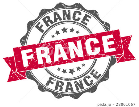 France round ribbon seal France round ribbon seal 28861067