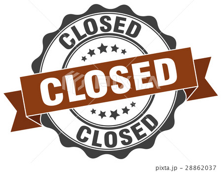 closed stamp. sign. seal 28862037