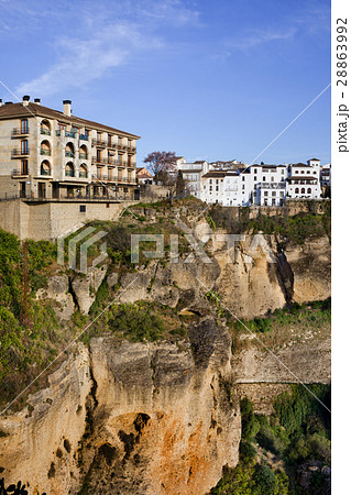 City of Ronda at El Tajo Gorge 28863992