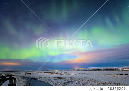 Aurora Borealis Northern Light Iceland 28866291