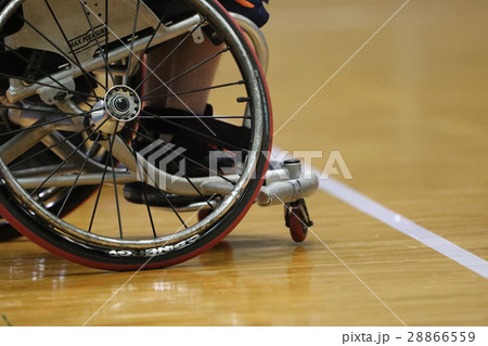 車椅子バスケットボール 28866559