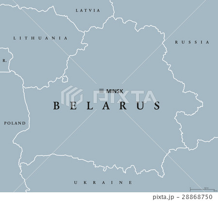 Belarus political map 28868750