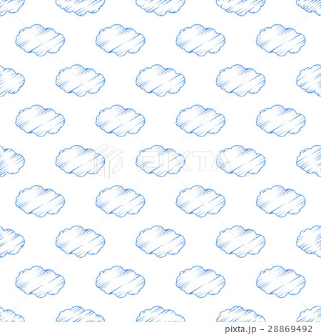 cloud. seamless pattern. children s illustration 28869492