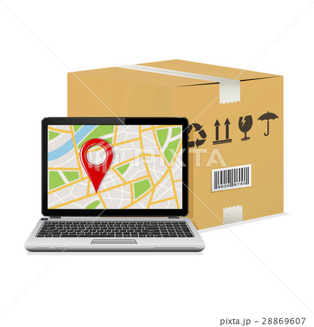 Shipping parcel tracking order design 28869607